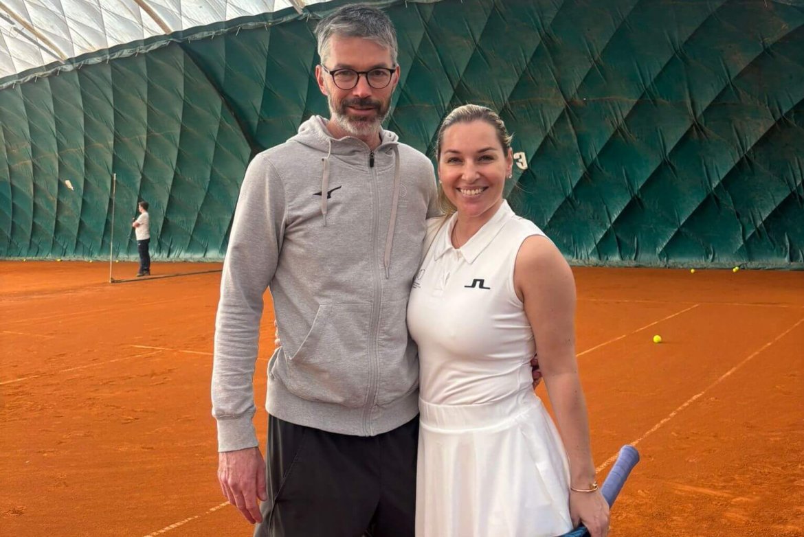 Dominika Cibulková Academy, Dominika Cibulková, Erik Csarnakovics