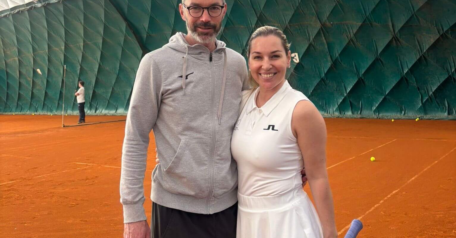 Dominika Cibulková Academy, Dominika Cibulková, Erik Csarnakovics