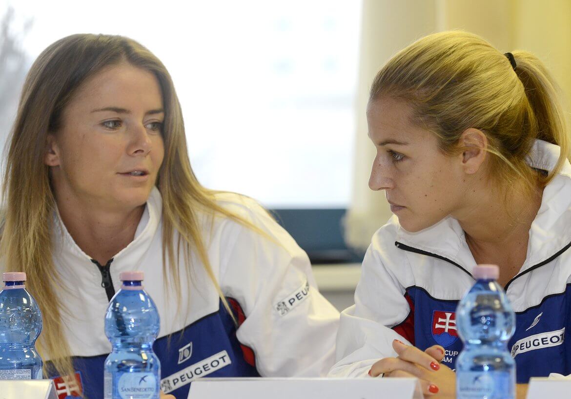 Daniela Hantuchová, Dominika Cibulková, Fed Cup 2014