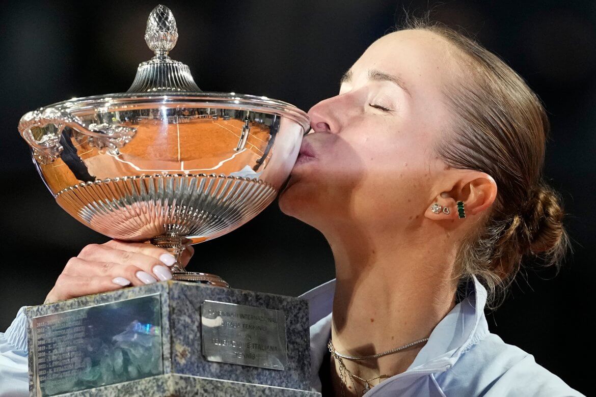 Jelina Svitolinová, Trofej. WTA Rím Masters, Italian Open