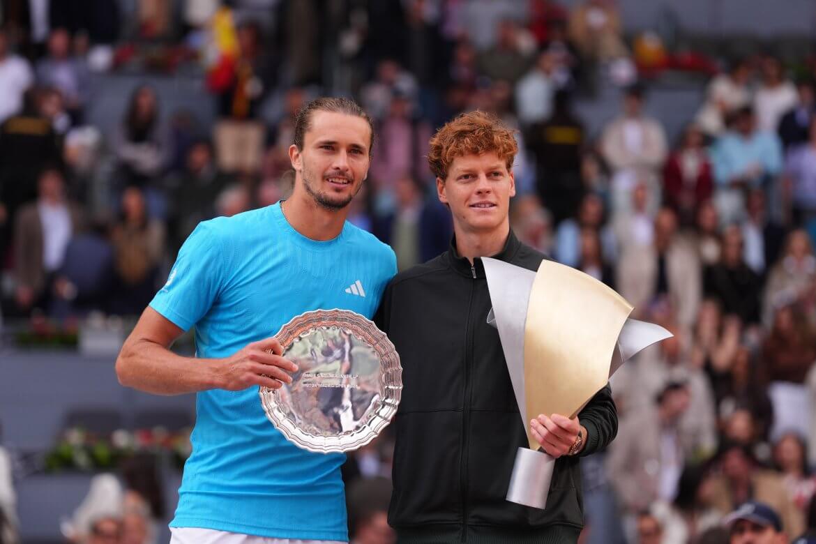 Alexander Zverev, Jannik Sinner, Trofeje, Finále, ATP Mutua Madrid Open