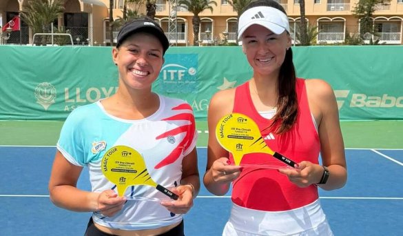 Weronika Falkowská, Katarína Kužmová, ITF W35 Monastir