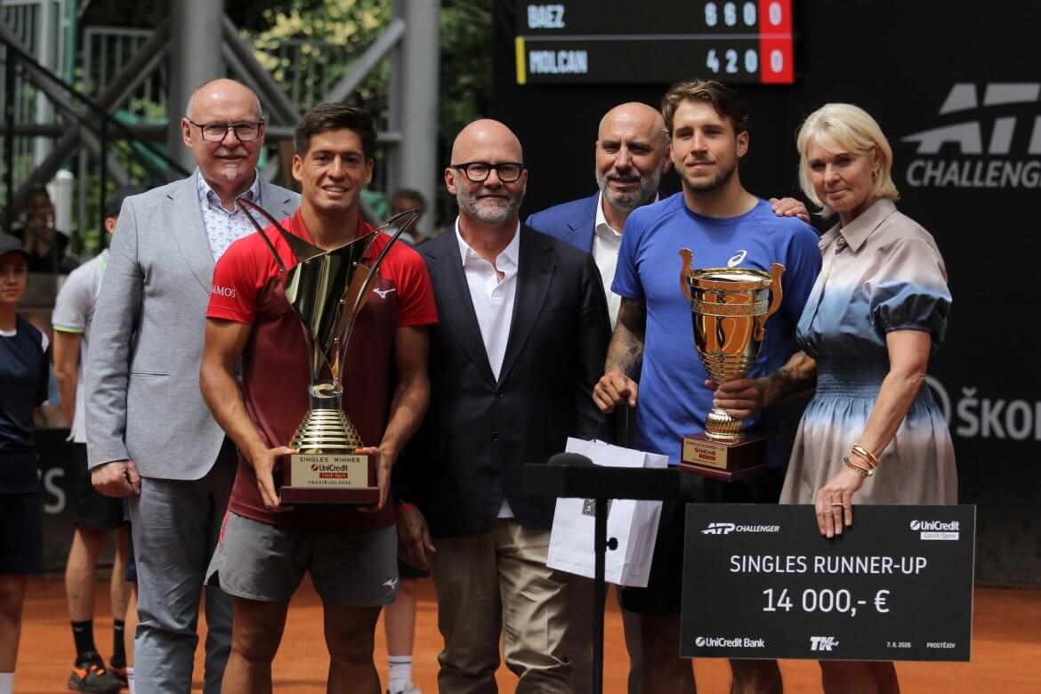 UniCredit Czech Open, Prostějov, Sebastián Báez, Alex Molčan, Finále