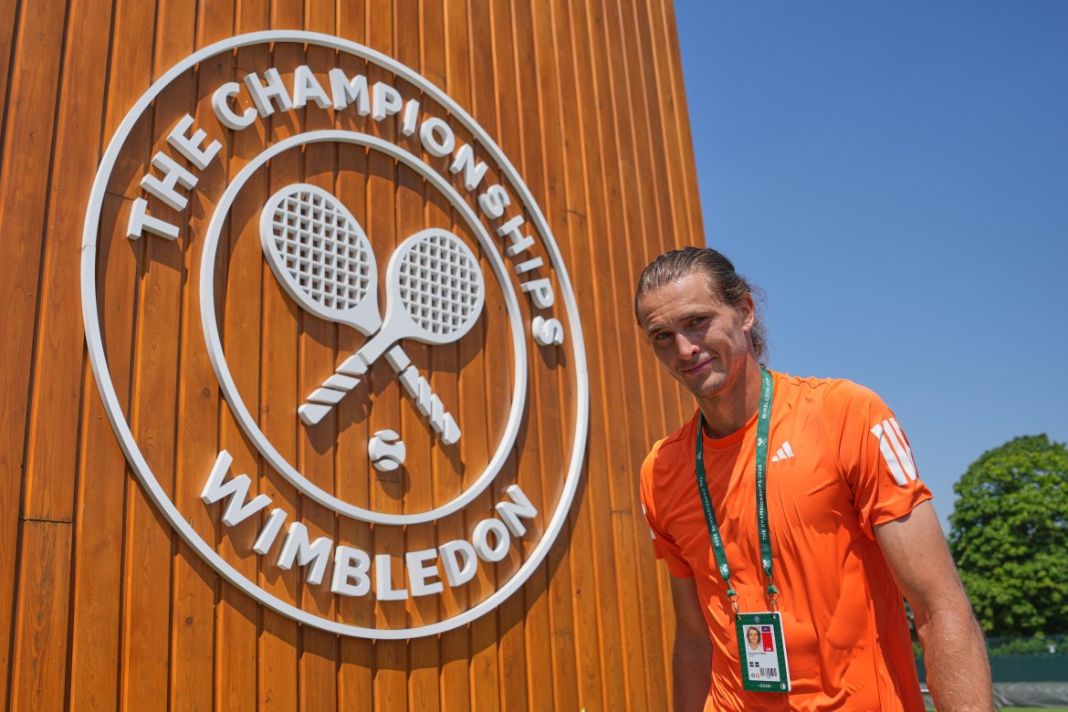 Alexander Zverev, Wimbledon 2026, Logo