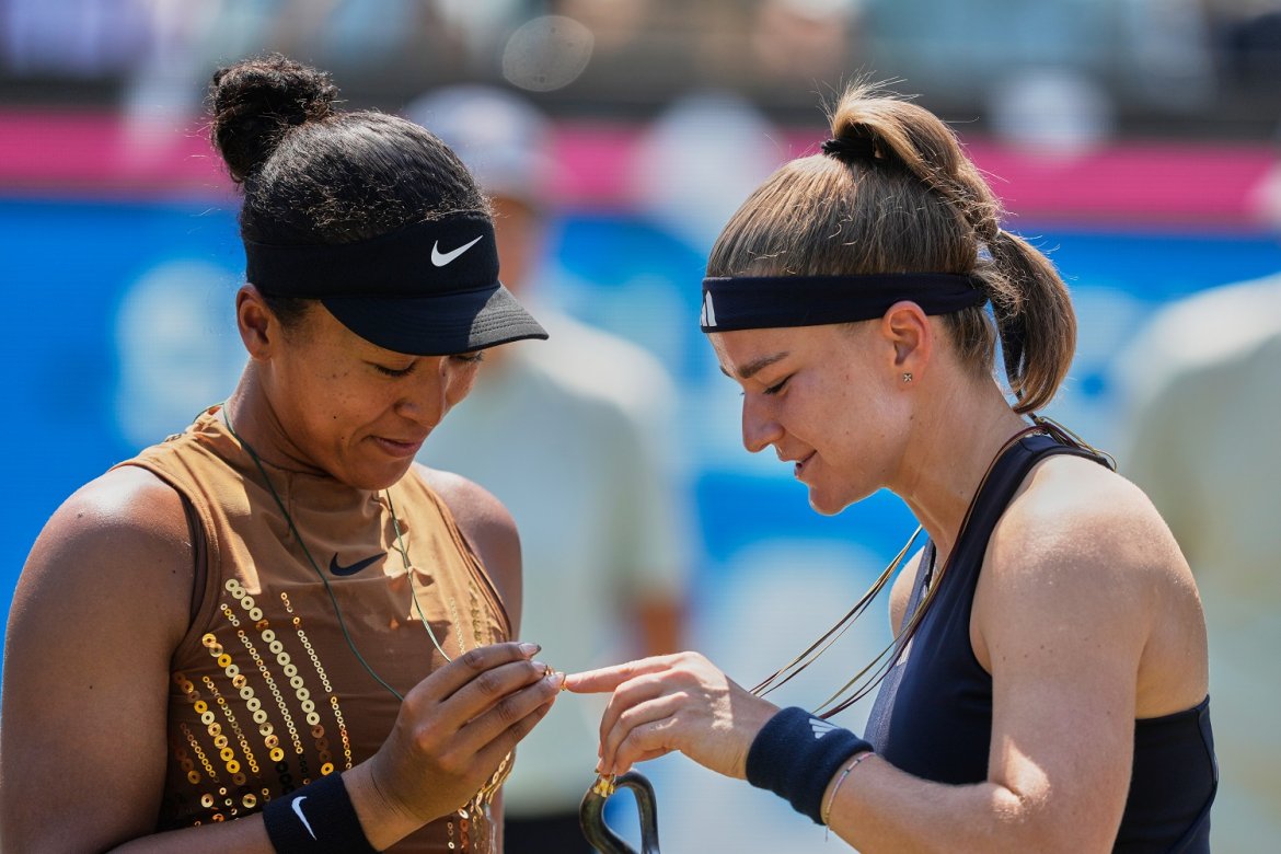 Naomi Osaková, Karolína Muchová, WTA Bad Homburg, Finále