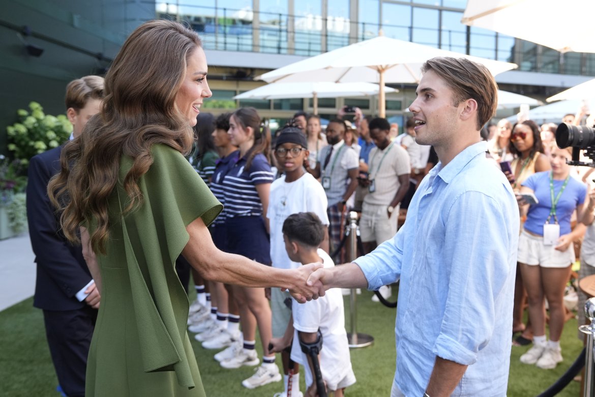 Princezná Kate, Arthur Fery, Wimbledon 2026
