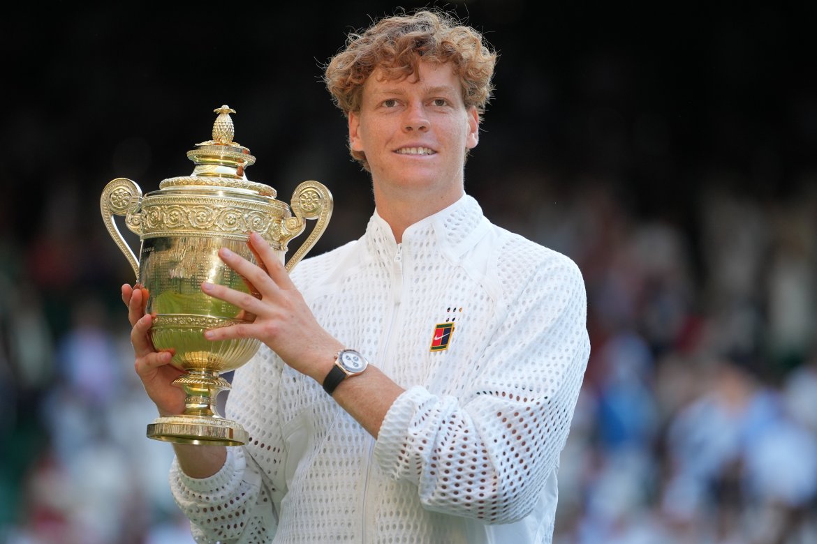 Jannik Sinner, Trofej, Wimbledon 2026