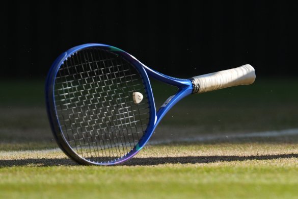 Raketa, Tráva, Ilustračné foto, Tenis