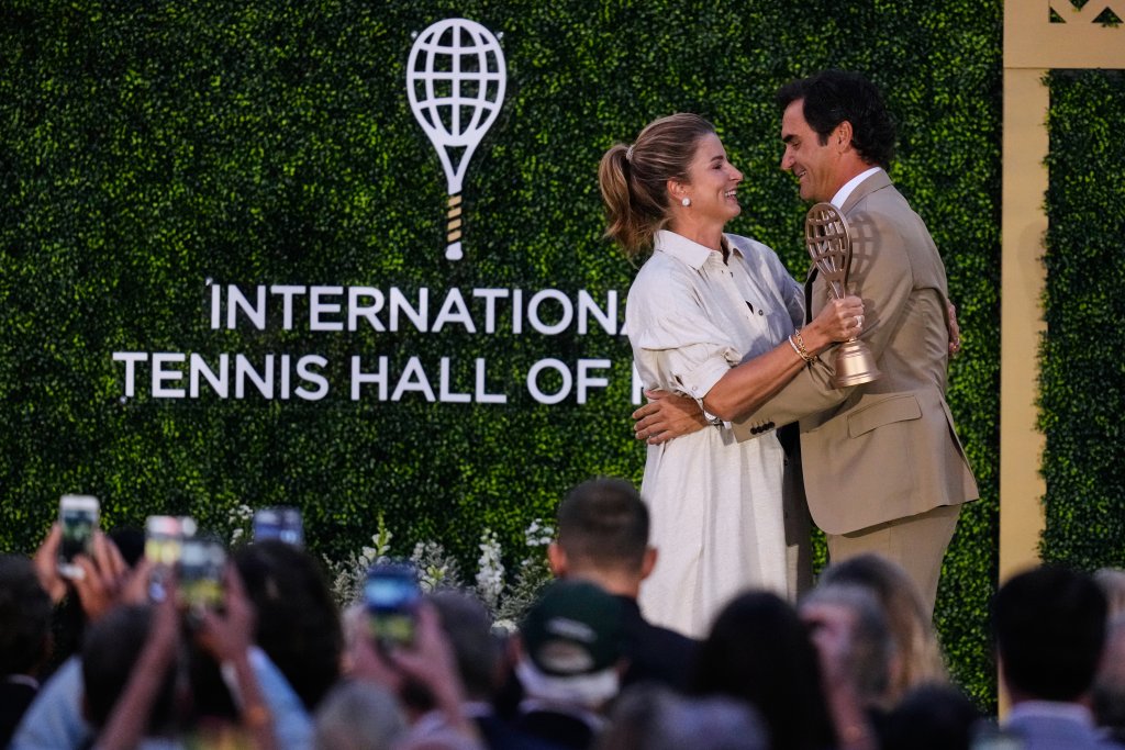 Roger Federer, Mirka Federerová, Sieň slávy