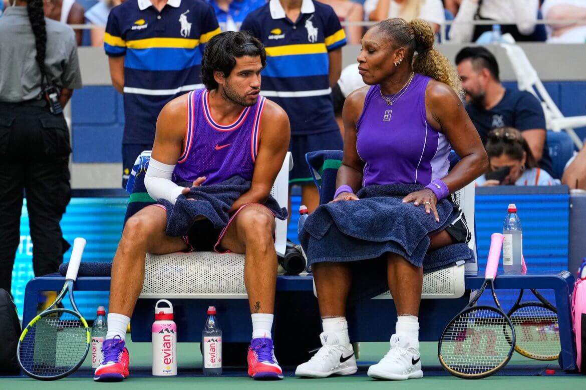 Carlos Alcaraz, Serena Williamsová, US Open 2026, Mix