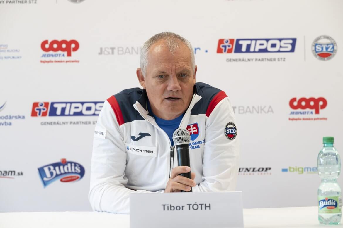 Tibor Tóth, SZĽH, Davis Cup, Davisov pohár, Slovensko