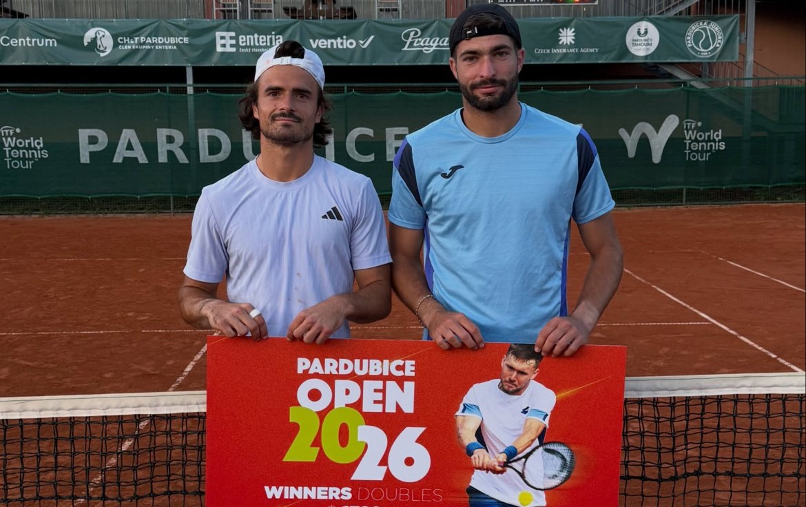 Petros Tsitsipas, Lukáš Pokorný, Pardubice Open 2026, Titul, Štvorhra