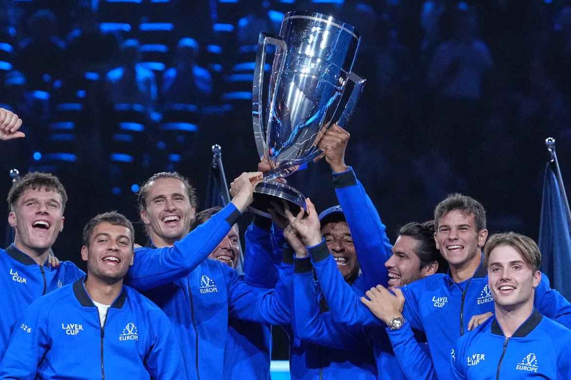 Tím Európa, Trofej, Laver Cup 2026