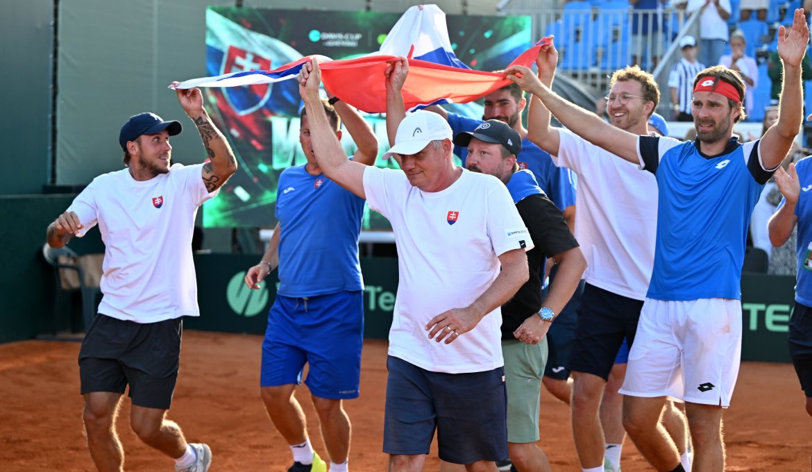 Tibor Tóth, Alex Molčan, Norbert Gombos, Davis Cup, Slovensko, Davisov pohár