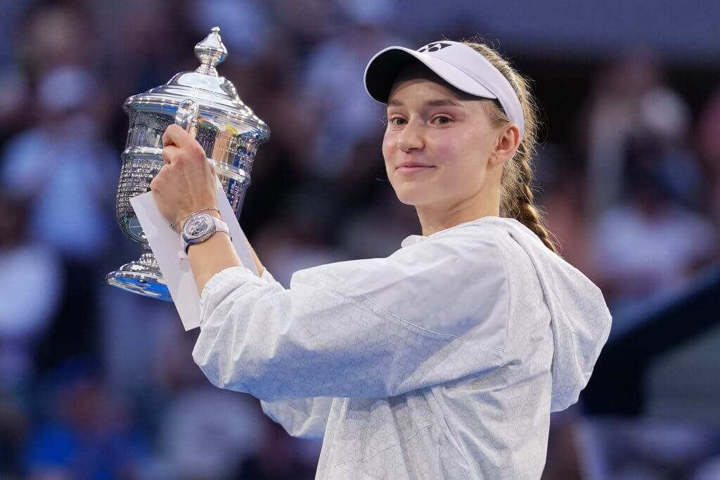 Jelena Rybakinová, Trofej, Finále, US Open 2026