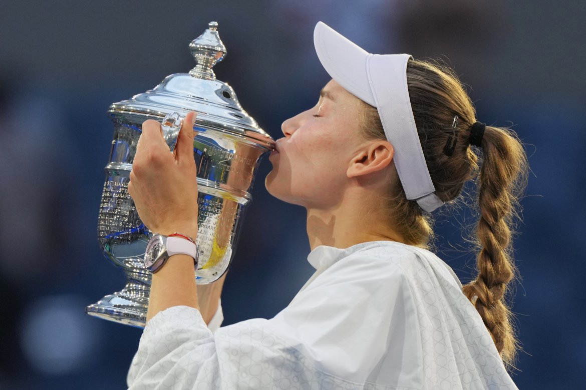 Jelena Rybakinová, Trofej, Finále, US Open 2026