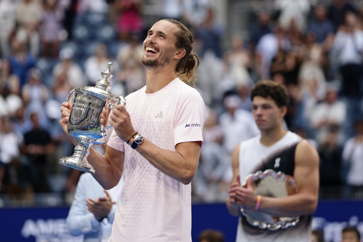 Alexander Zverev US Open 2026, Trofej