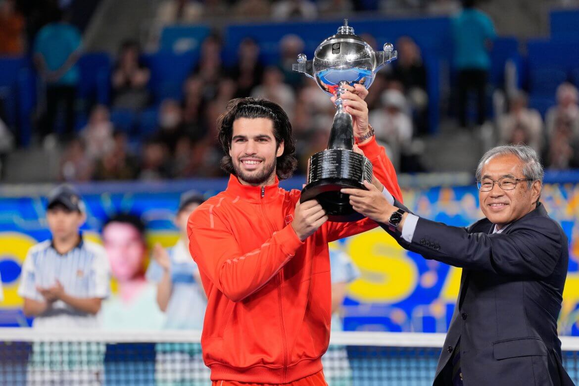 Carlos Alcaraz, Trofej, ATP Tokio Open